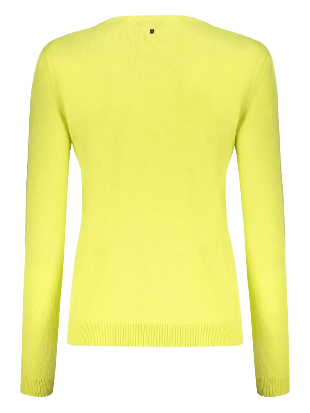 Valentino Crew-neck Sweater In Yellow