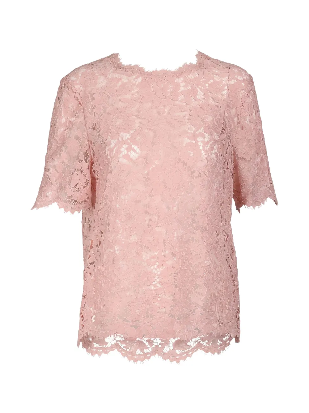 Valentino Garavani Blouse met kant Roze