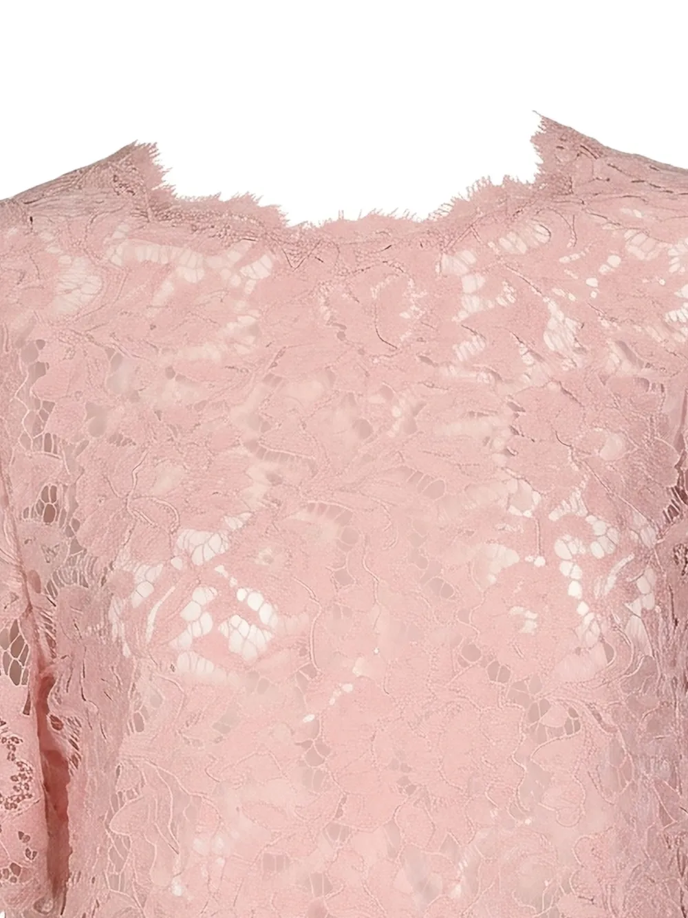 Valentino Garavani Blouse met kant Roze
