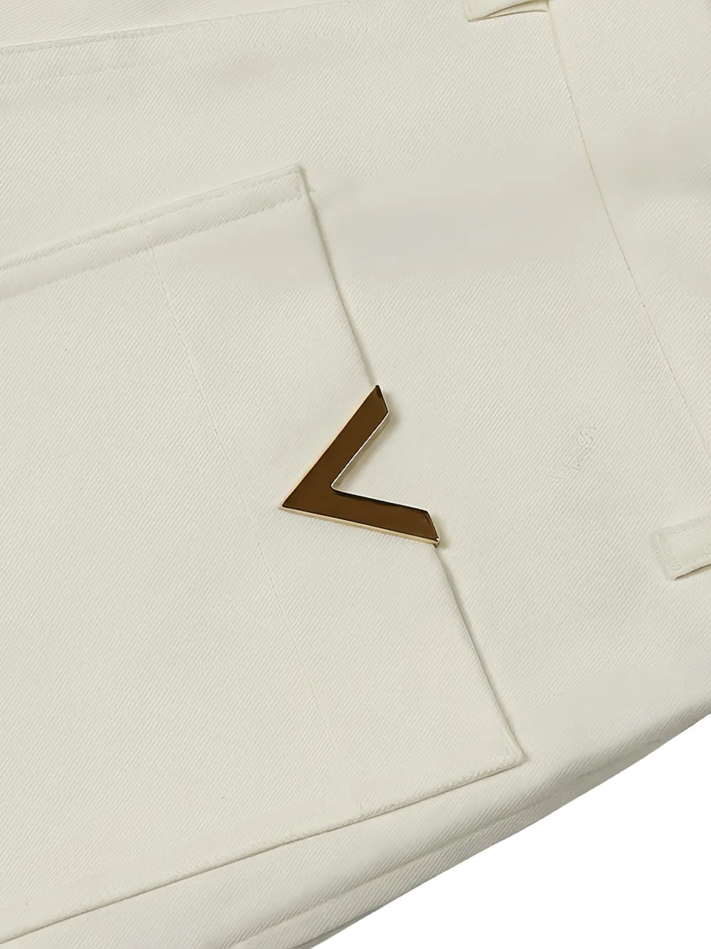 Valentino Garavani Broek met wijde pijpen Beige