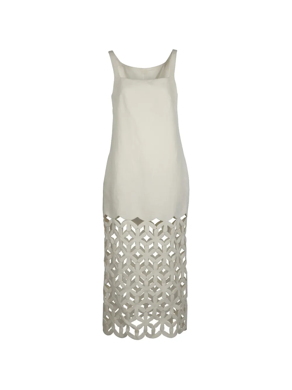 Valentino Garavani cut-out midi dress - Neutrals