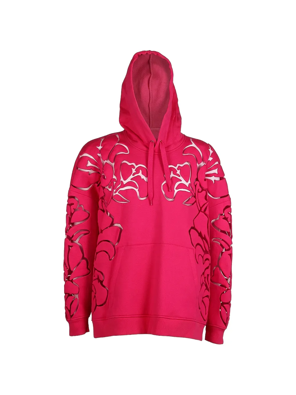 Valentino Garavani cut-out design hoodie - Rosa