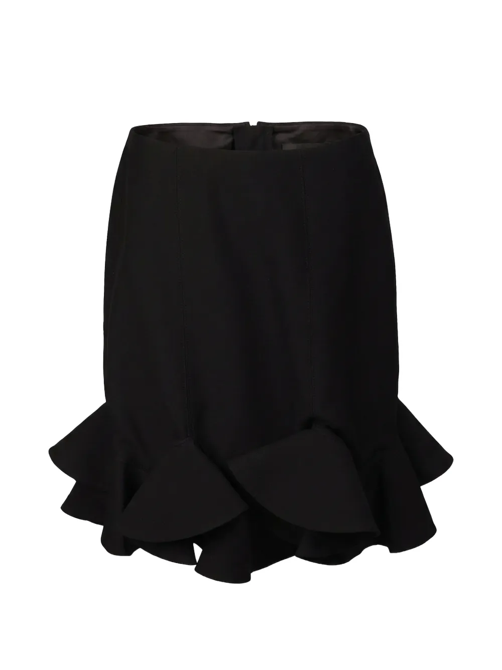 Valentino Garavani ruffled skirt - Nero