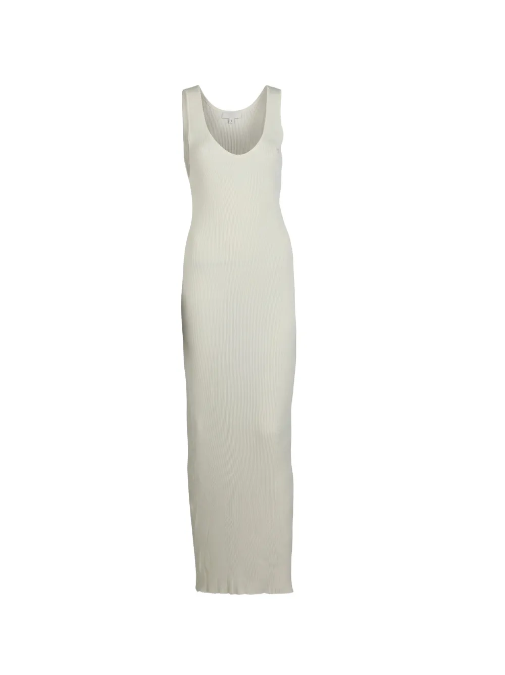 Valentino Garavani V-neck ribbed maxi dress - Bianco