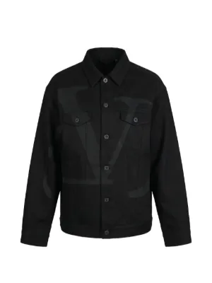 Prada トライアングルロゴ ジャケット | グレー | FARFETCH JP