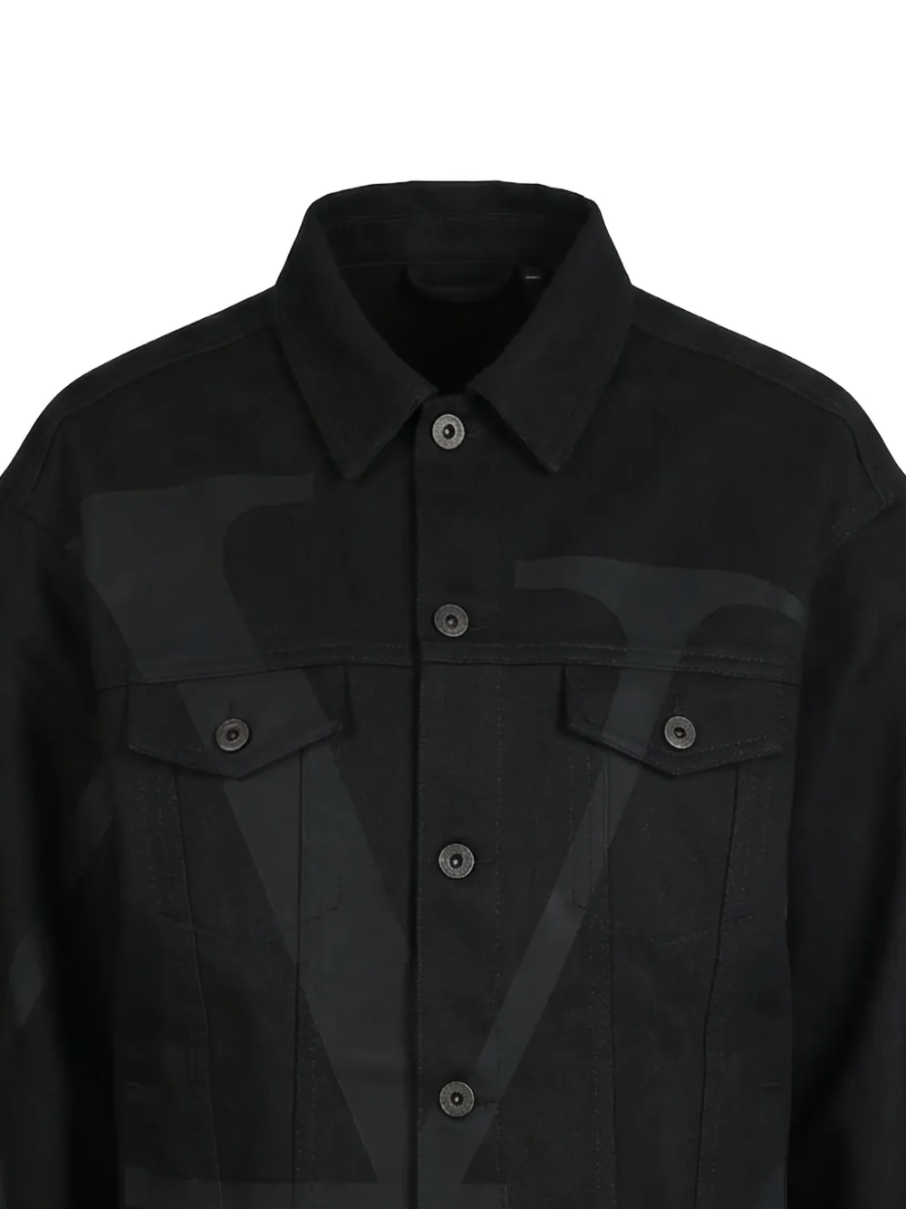 Valentino Garavani Jack met logoprint Zwart
