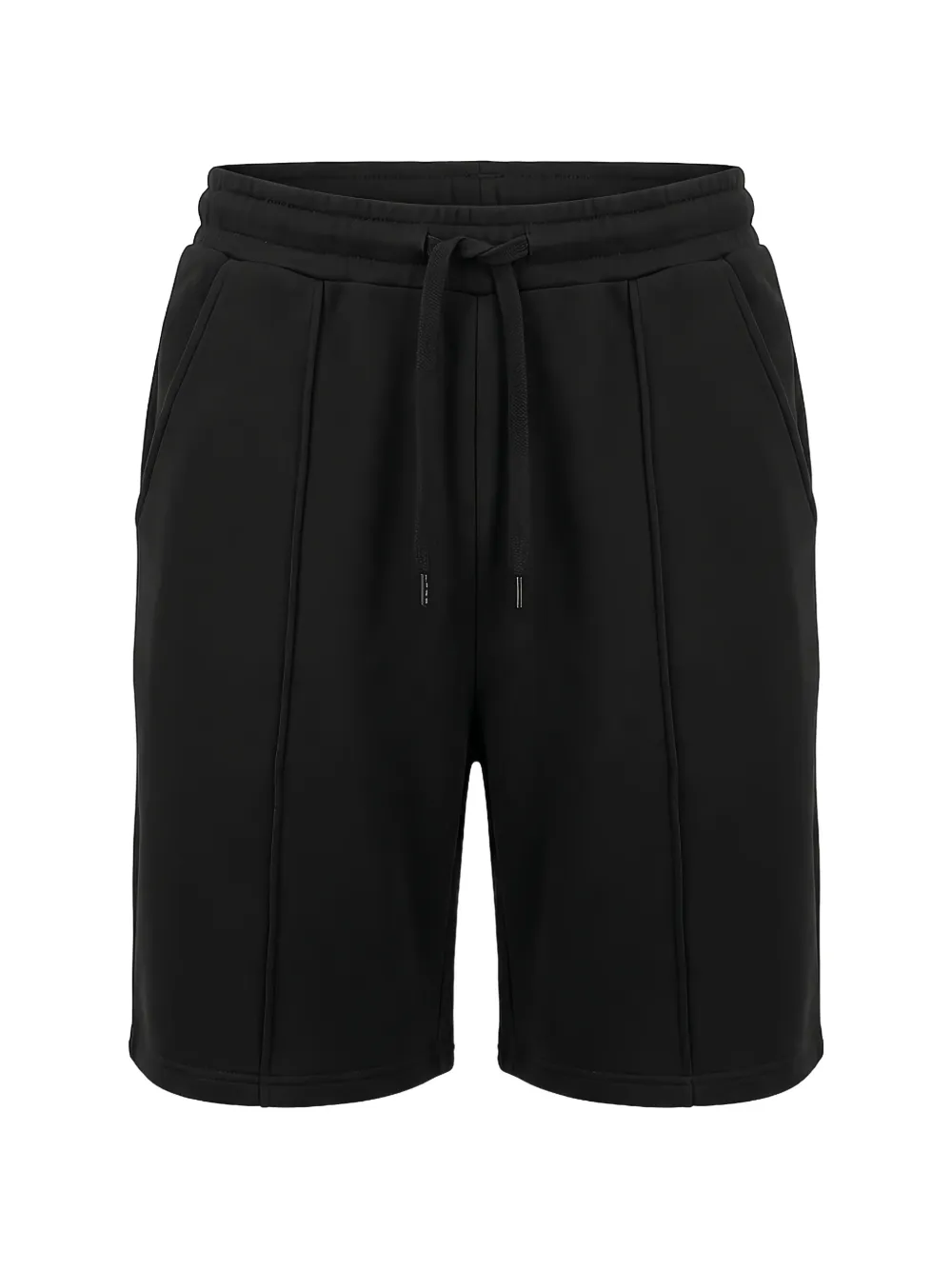 Valentino Garavani logo-embroidered drawstring shorts - Nero