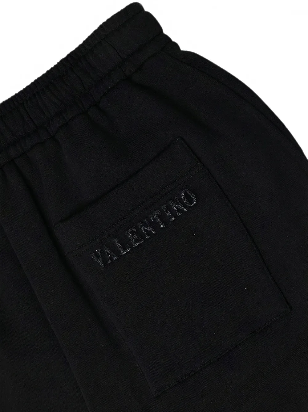 Valentino Garavani Shorts met geborduurd logo Zwart