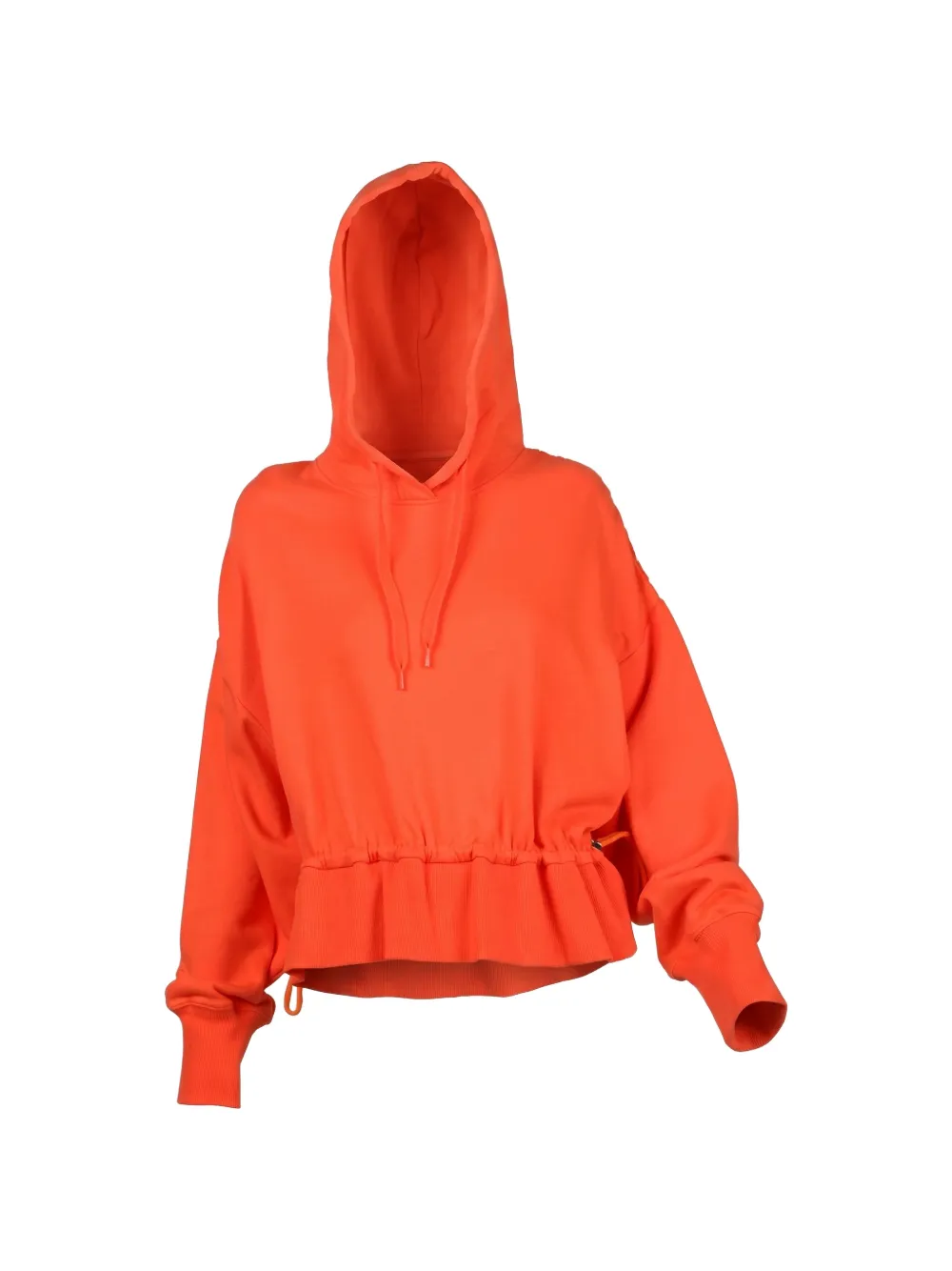 Valentino Garavani drawstring-waist hoodie - Arancione
