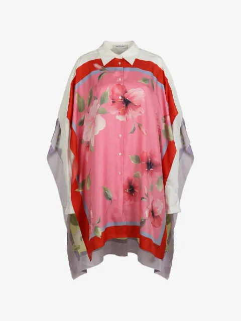 Valentino Garavani floral-print shirt