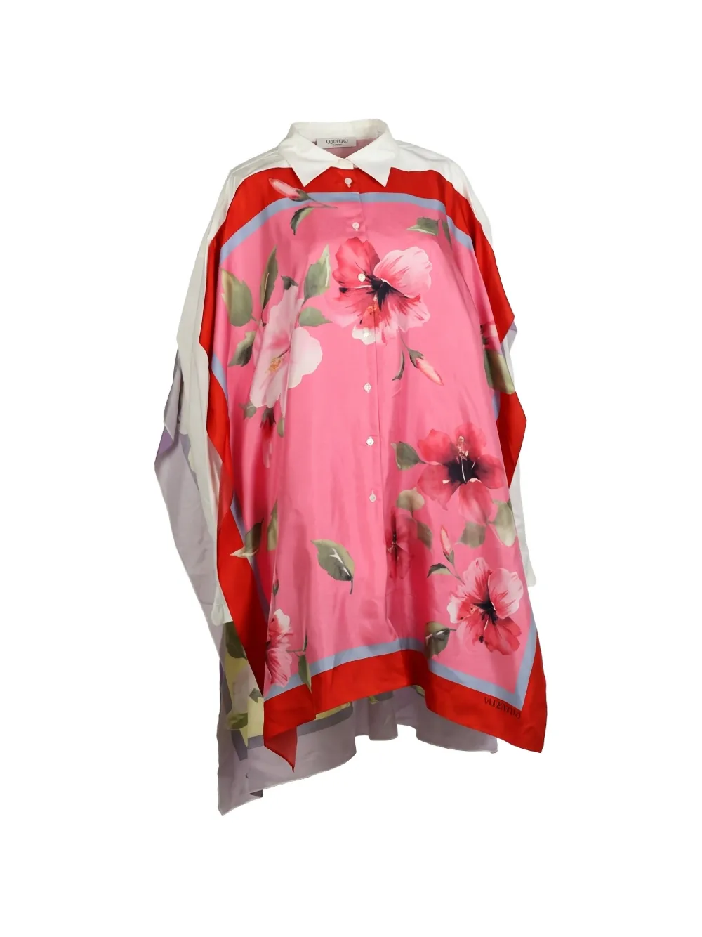 Valentino Garavani Overhemd met bloemenprint Wit