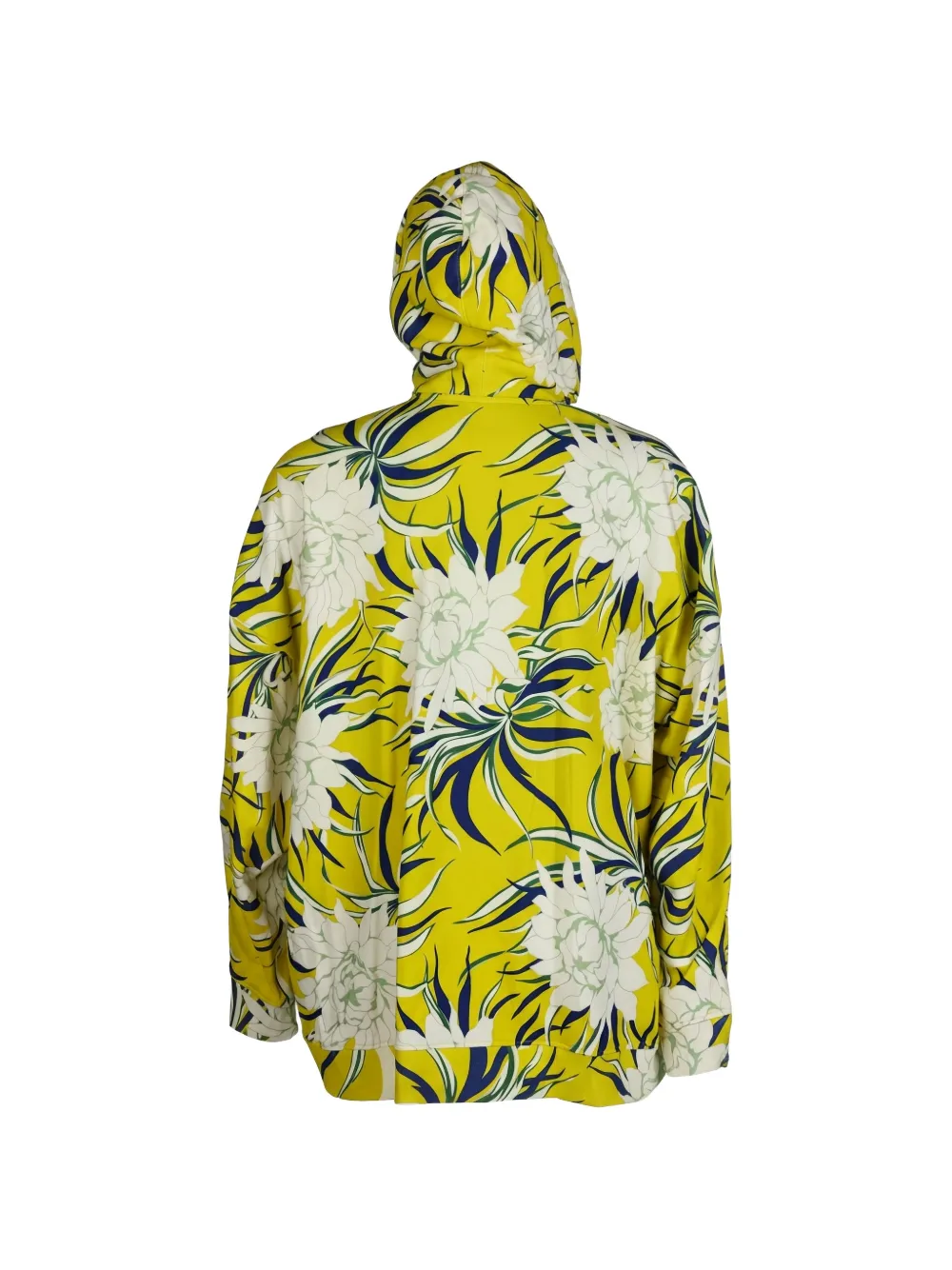 Valentino Garavani floral-print hoodie Geel