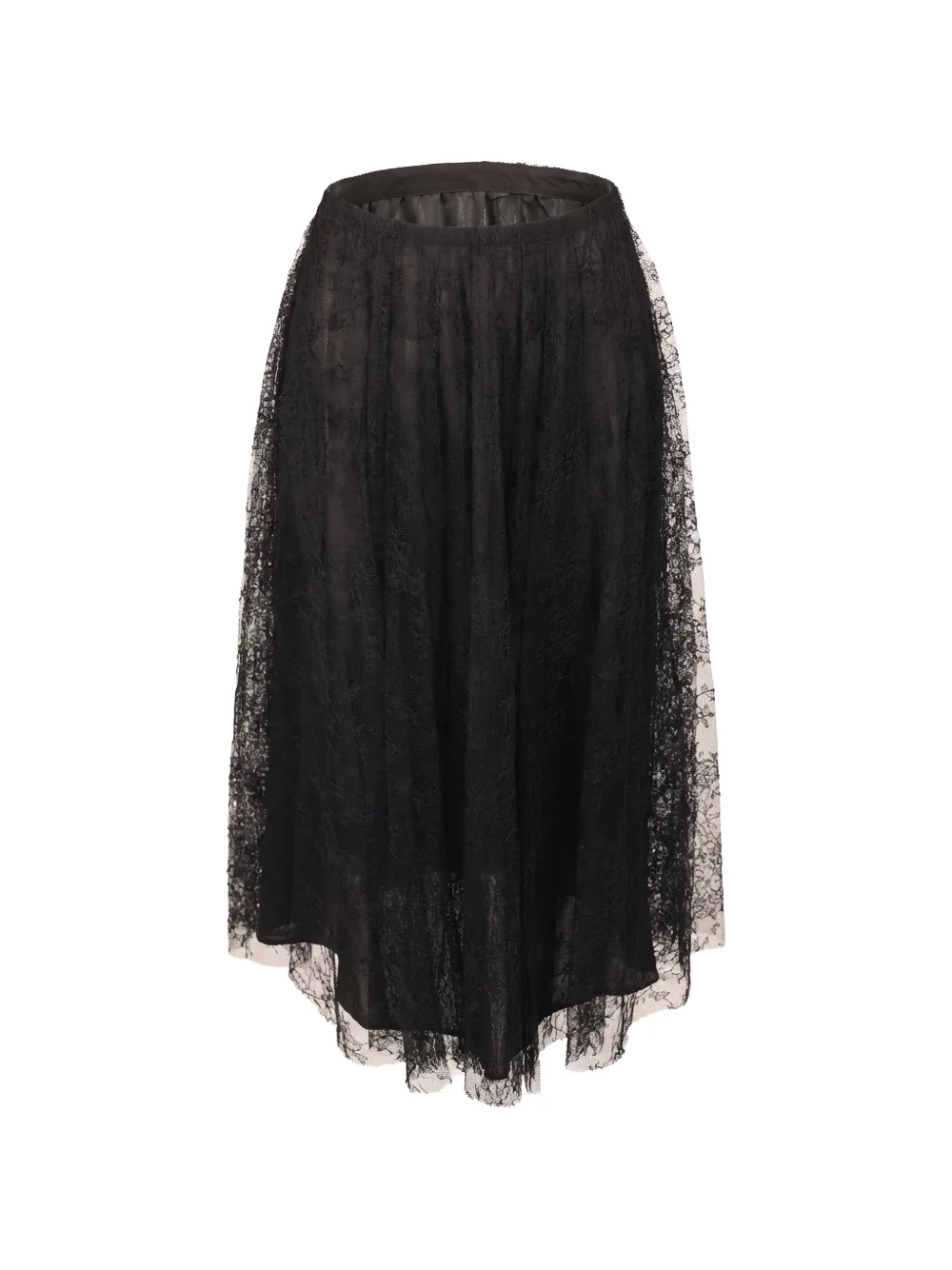Valentino Garavani lace skirt - Nero