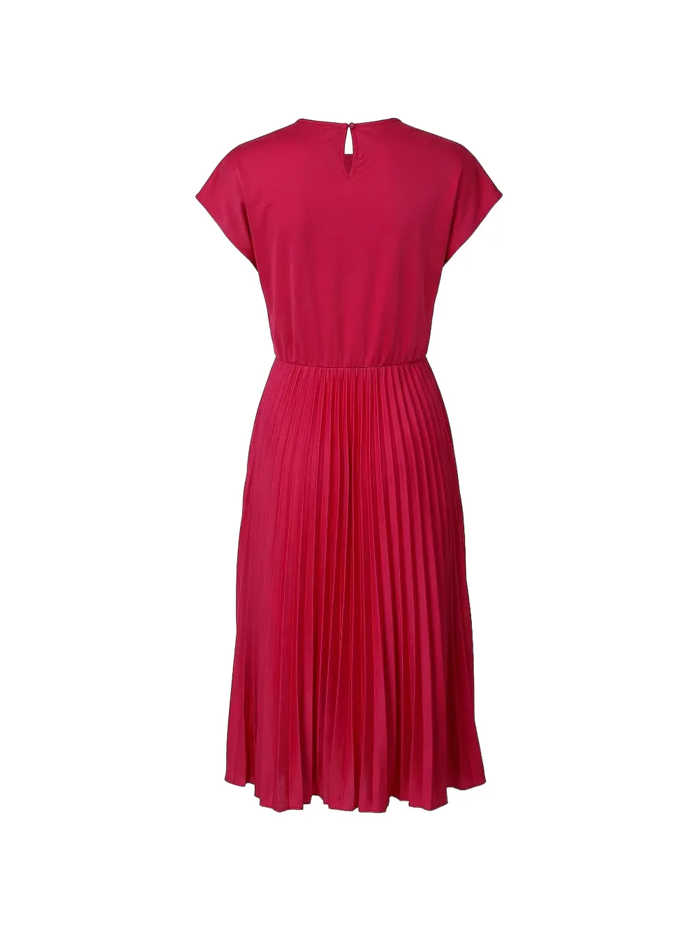 Valentino Garavani Geplooide midi-jurk Roze
