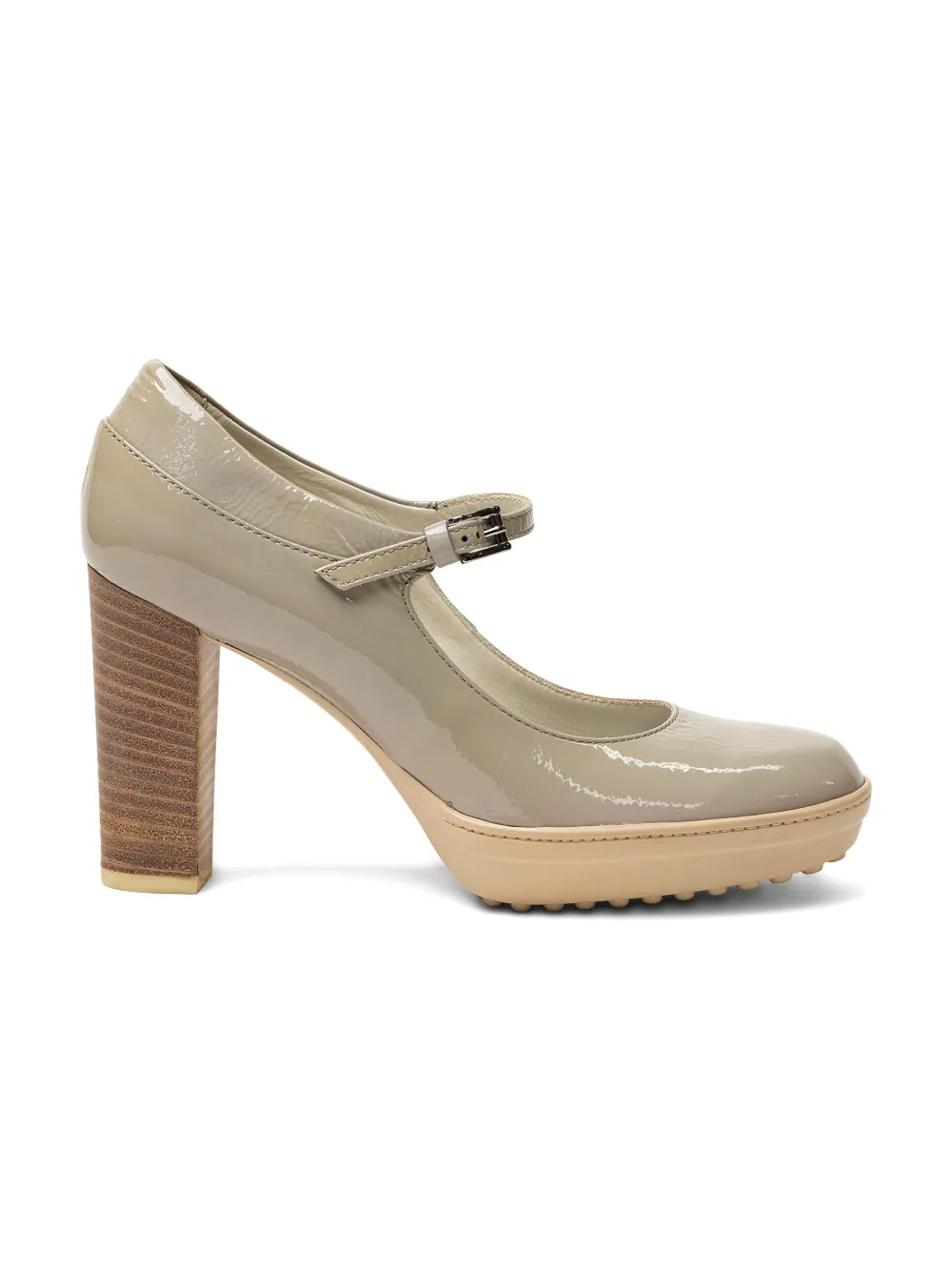 Tod's Block-heel Buckle-strap Heeled Pumps