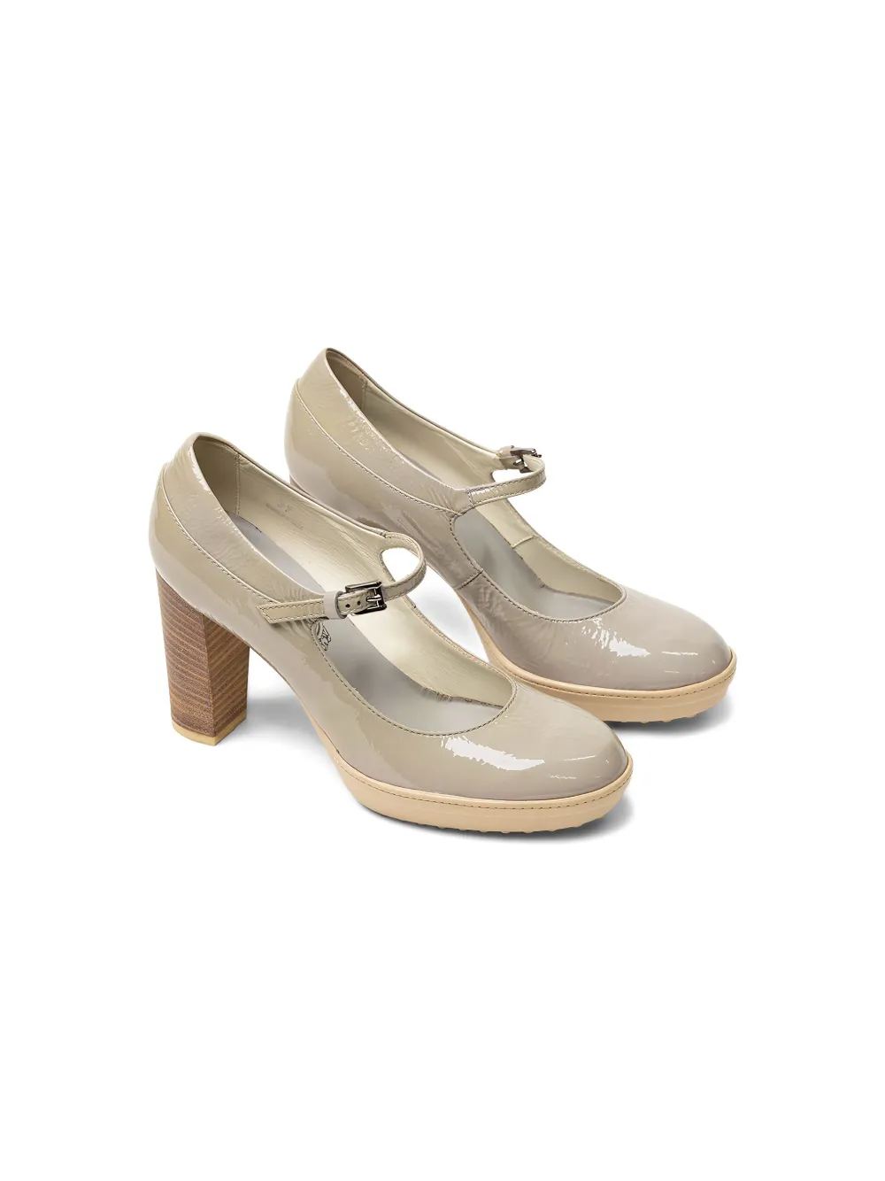 Tod's Block-heel Buckle-strap Heeled Pumps