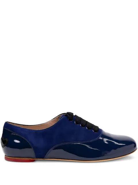 Hogan patent heart detail Oxford shoes