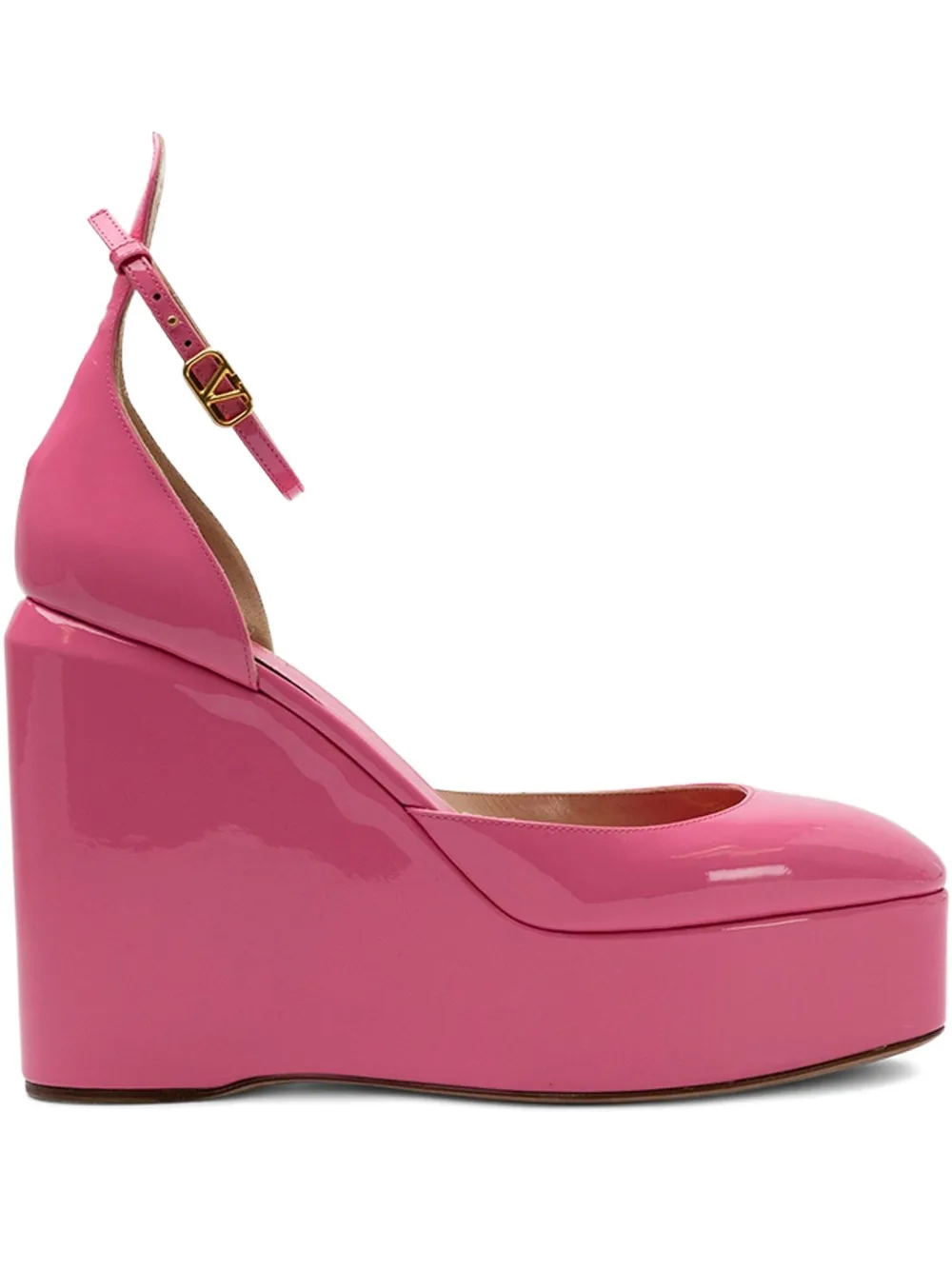 Valentino Garavani ankle-strap pumps Roze
