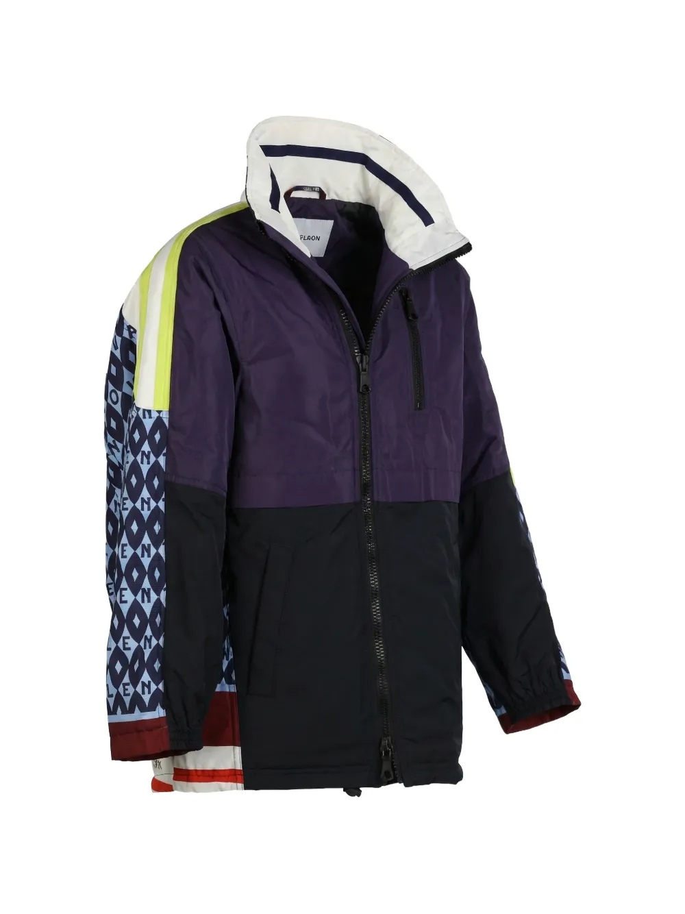 Valentino Garavani Jas met patroon en rits Paars