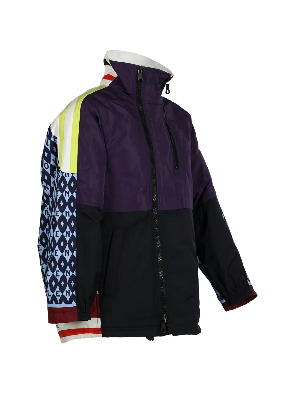 Valentino Garavani Jas met patroon en rits Paars