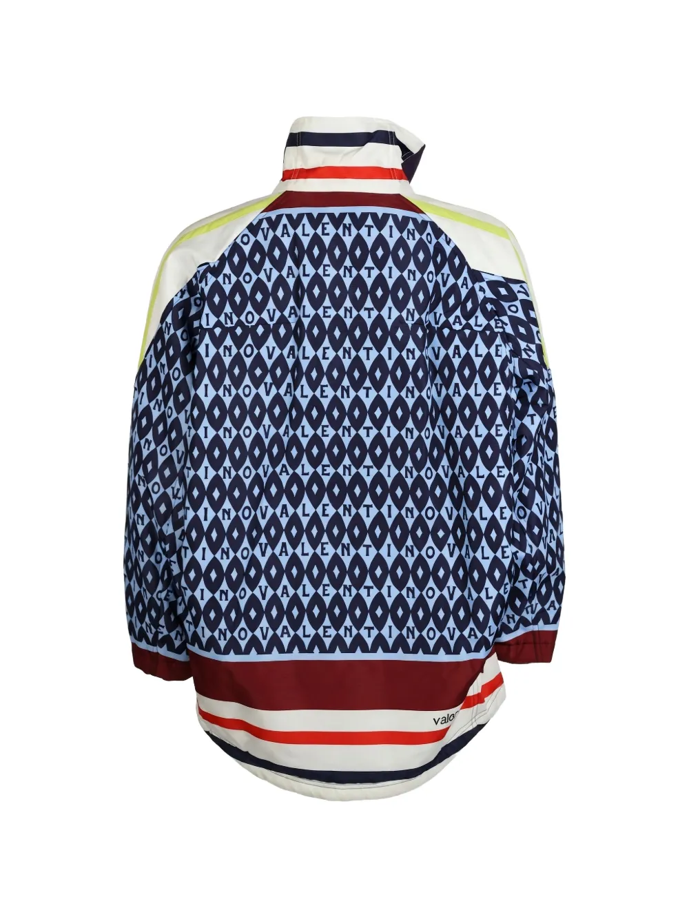 Valentino Garavani Jas met patroon en rits Paars