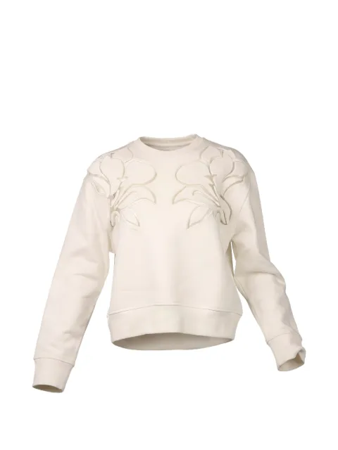 Valentino Garavani floral-appliqué sweatshirt