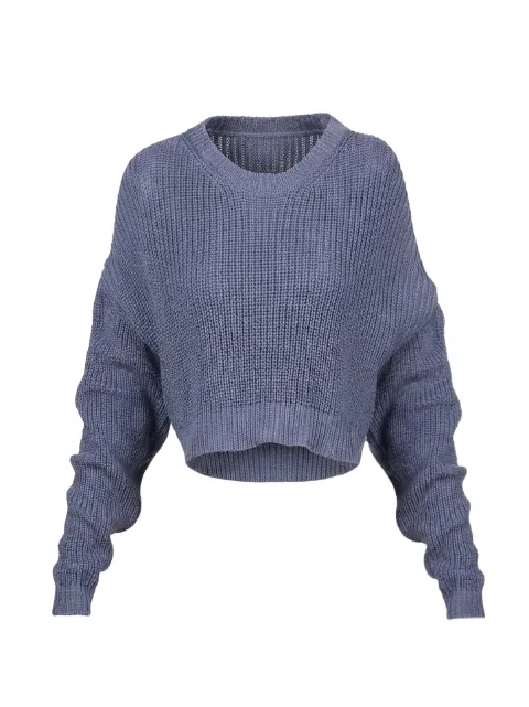 Valentino Garavani chunky-knit cropped sweater
