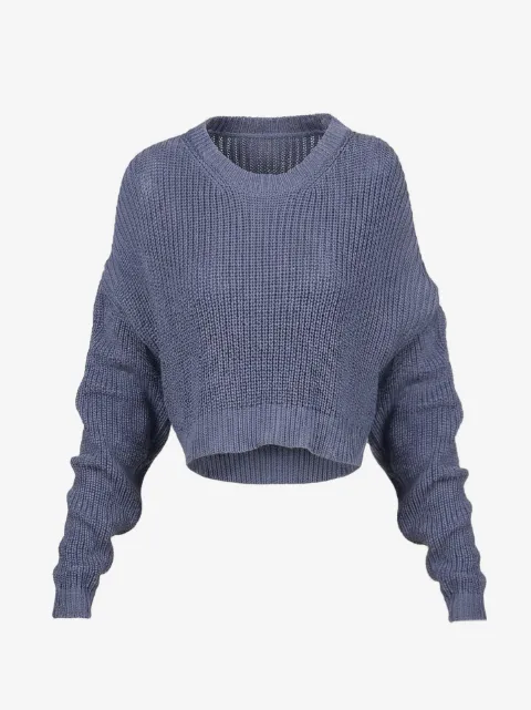 Valentino Garavani chunky-knit cropped sweater