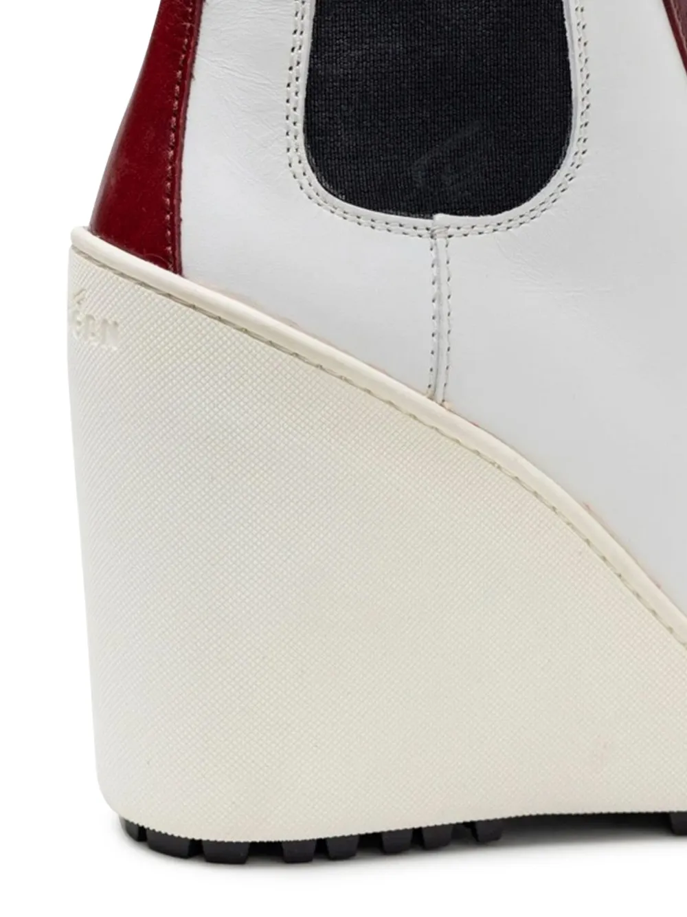 Tod's Laarzen met sleehak en vlakken Wit