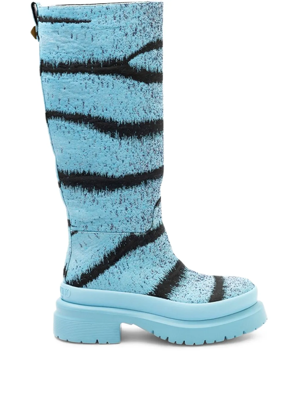 Valentino Garavani Laarzen met plateauzool Blauw