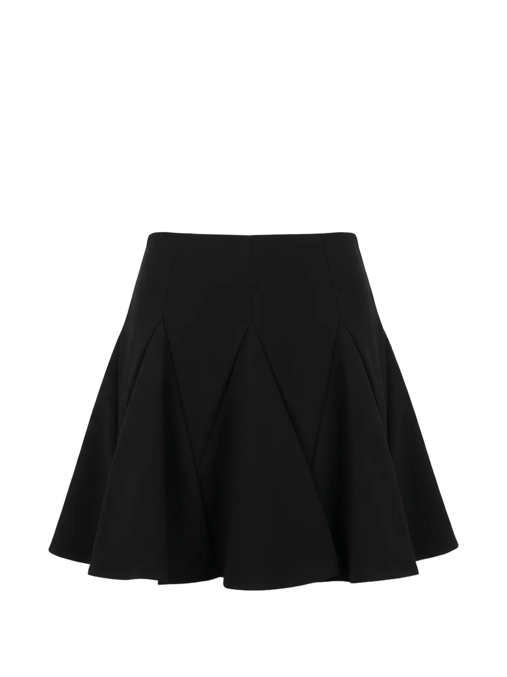 Valentino Garavani panelled mini skirt Zwart