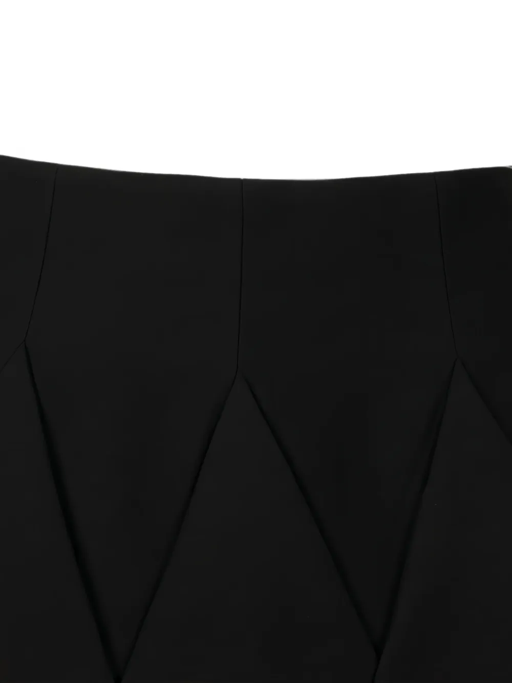 Valentino Garavani panelled mini skirt Zwart