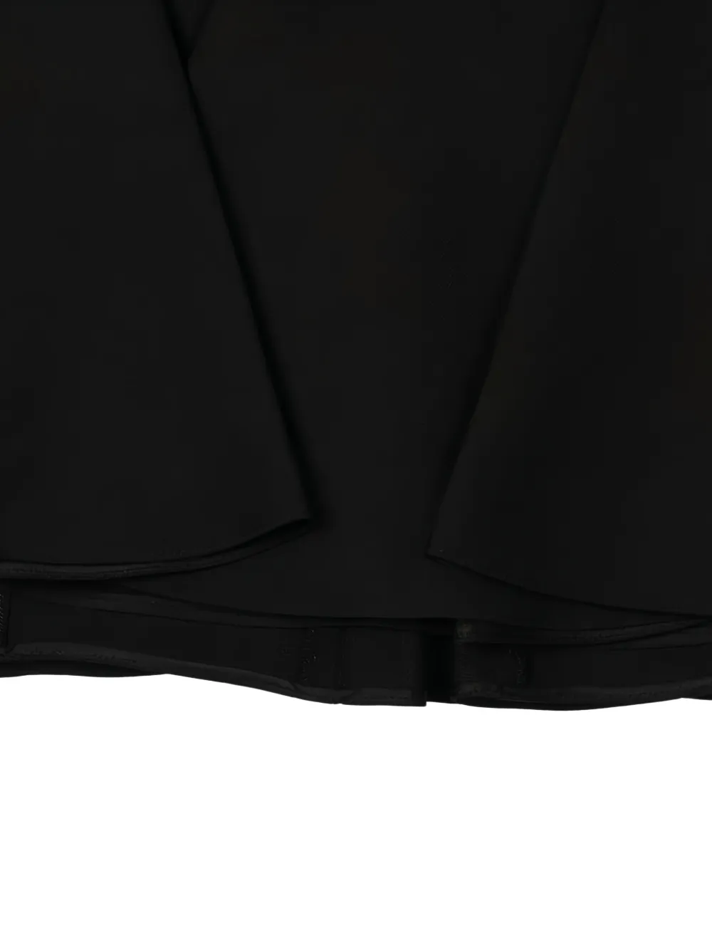 Valentino Garavani panelled mini skirt Zwart