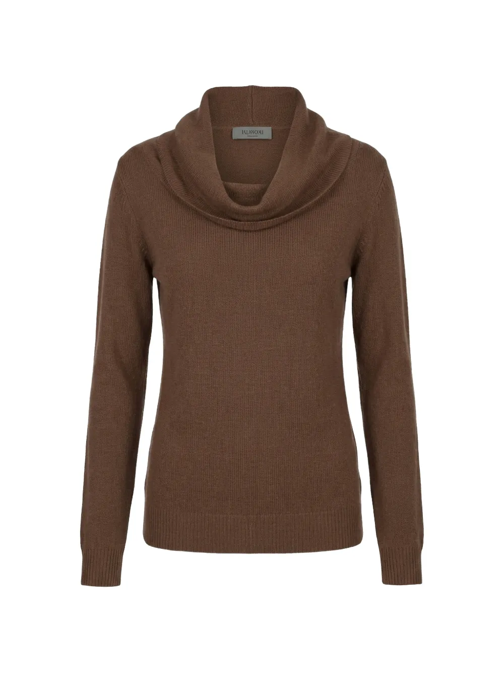 Valentino Garavani cowl-neck striped sweater Bruin