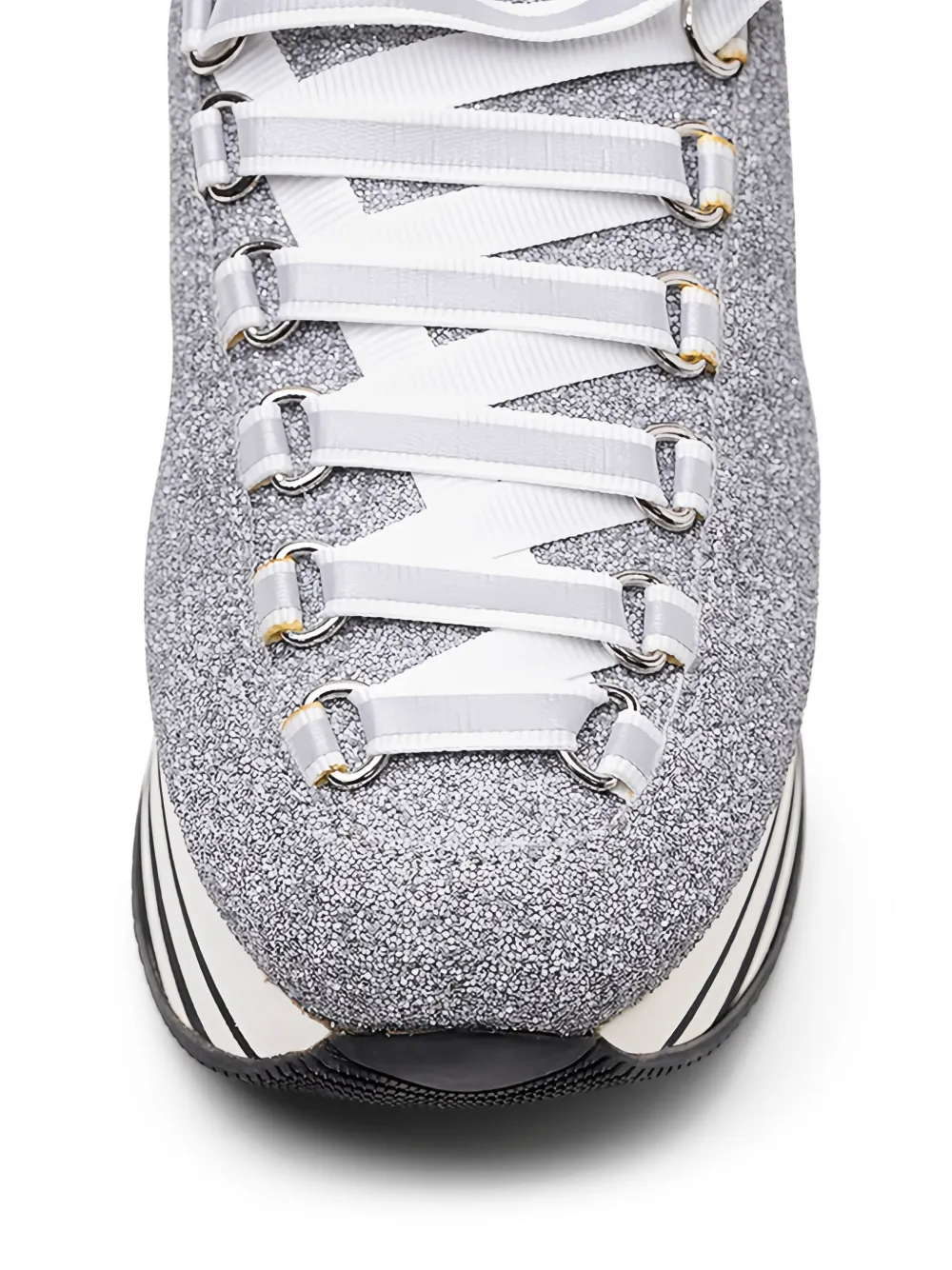 Hogan Muiltjes met plateauzool Grijs