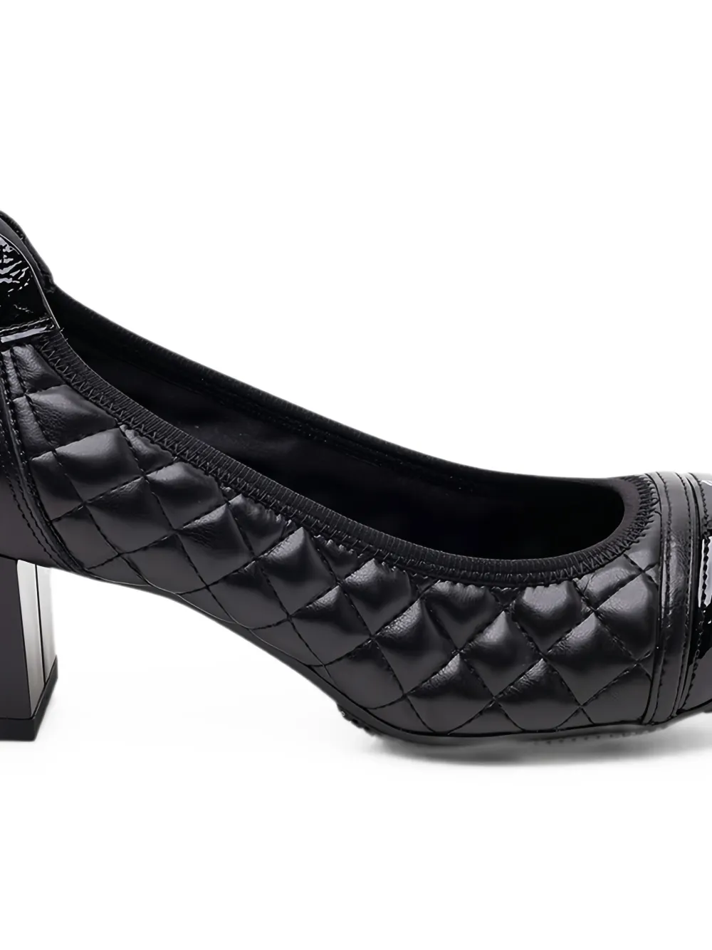 Hogan leather heeled pumps Zwart
