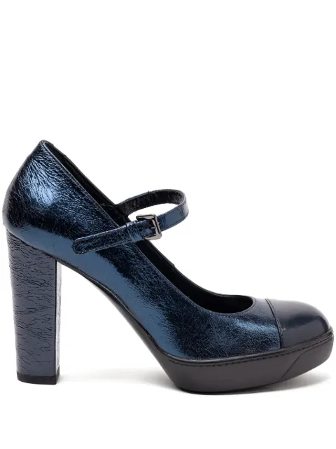 Hogan buckle-strap pumps