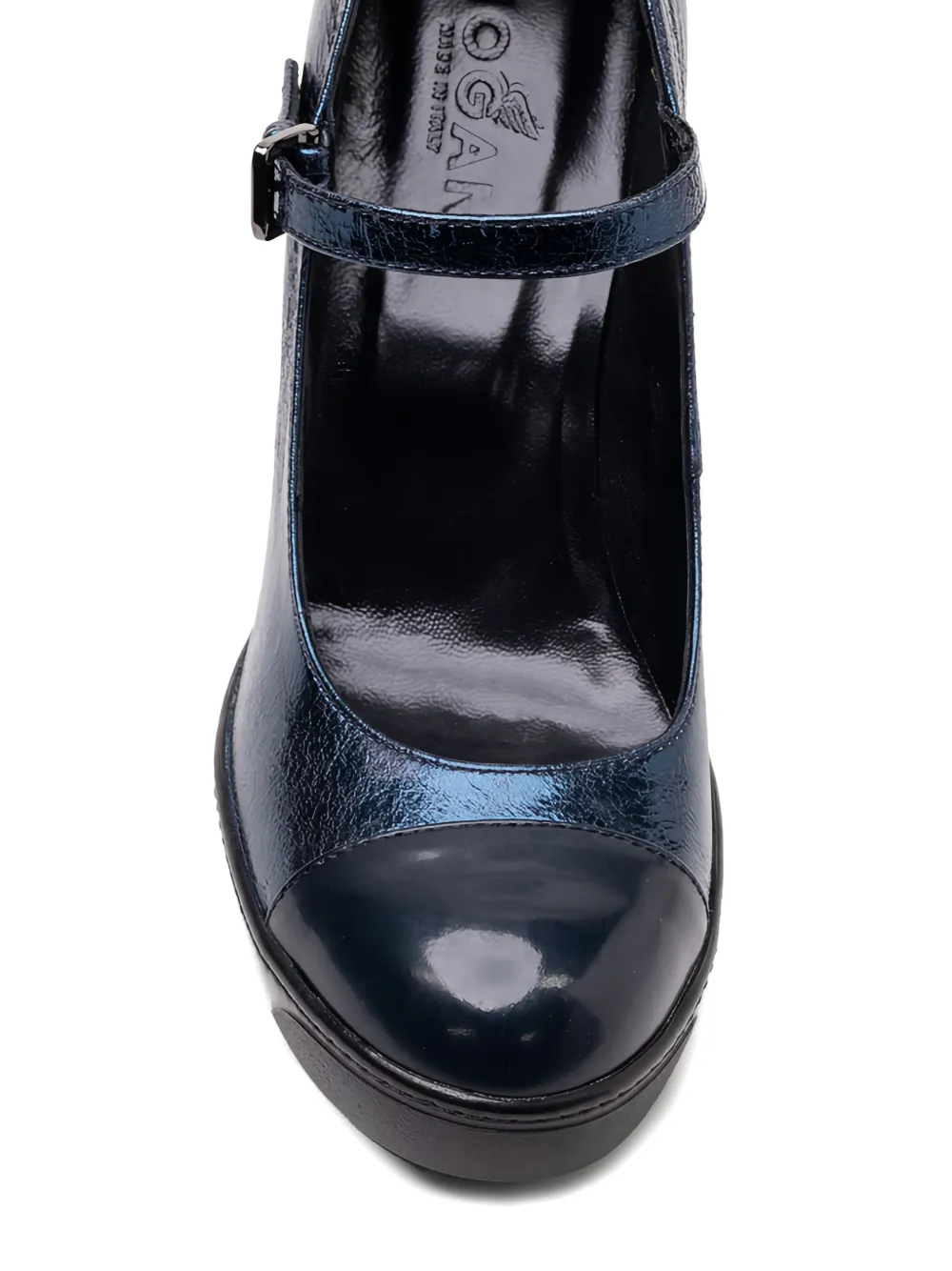 Hogan buckle-strap pumps Blue