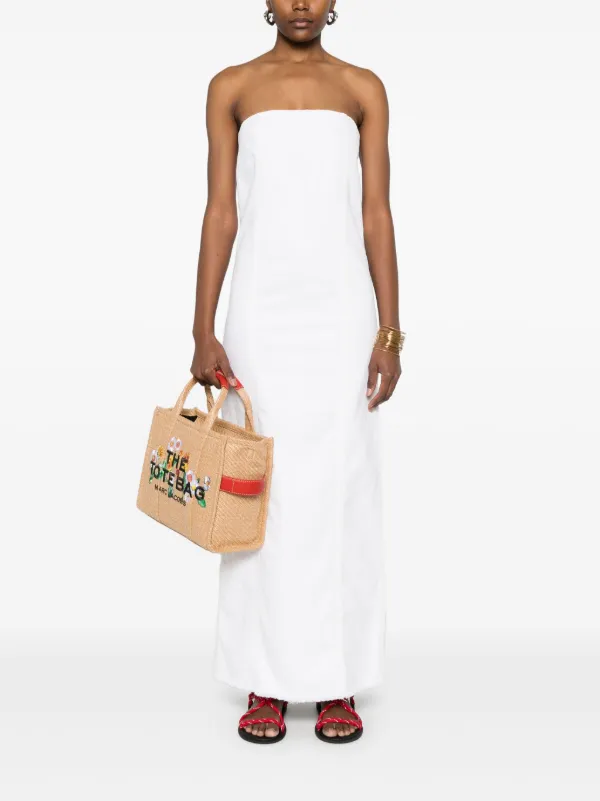 LOIS JEANS Otawa Midi Dress | White | FARFETCH IL