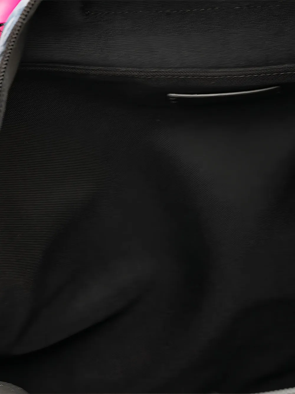 Valentino Floral-print Backpack In Blue