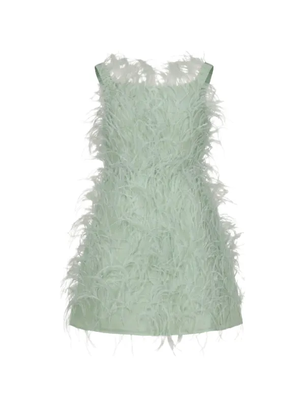 Valentino Garavani Silk Mini Dress | Green