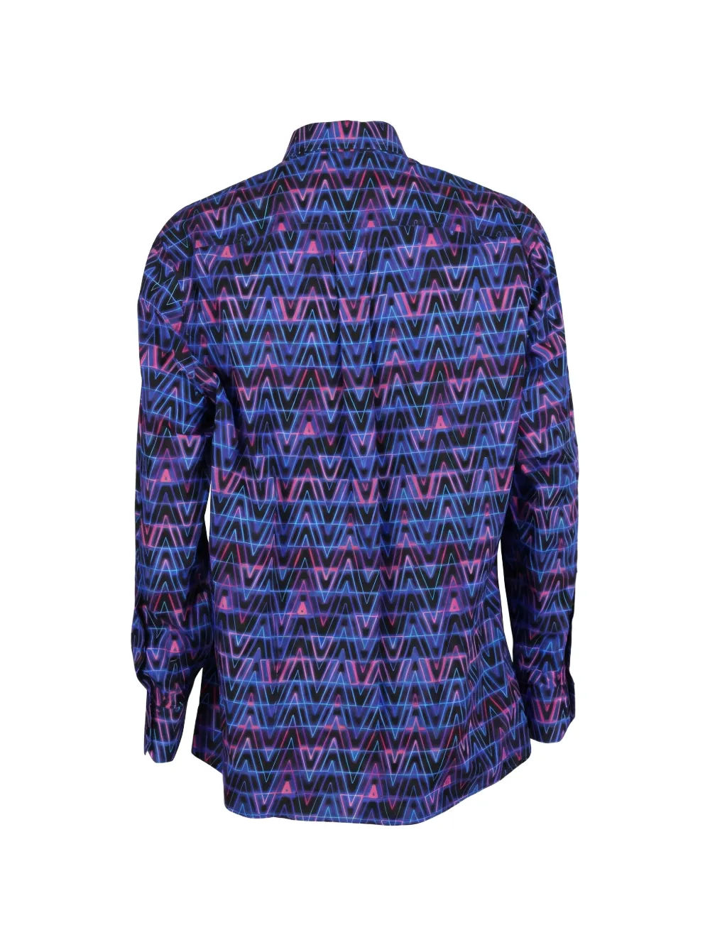 Valentino Garavani Overhemd met geometrische print Paars