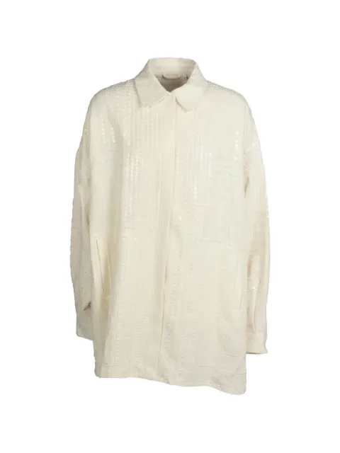 Valentino Garavani sequin-embellished shirt