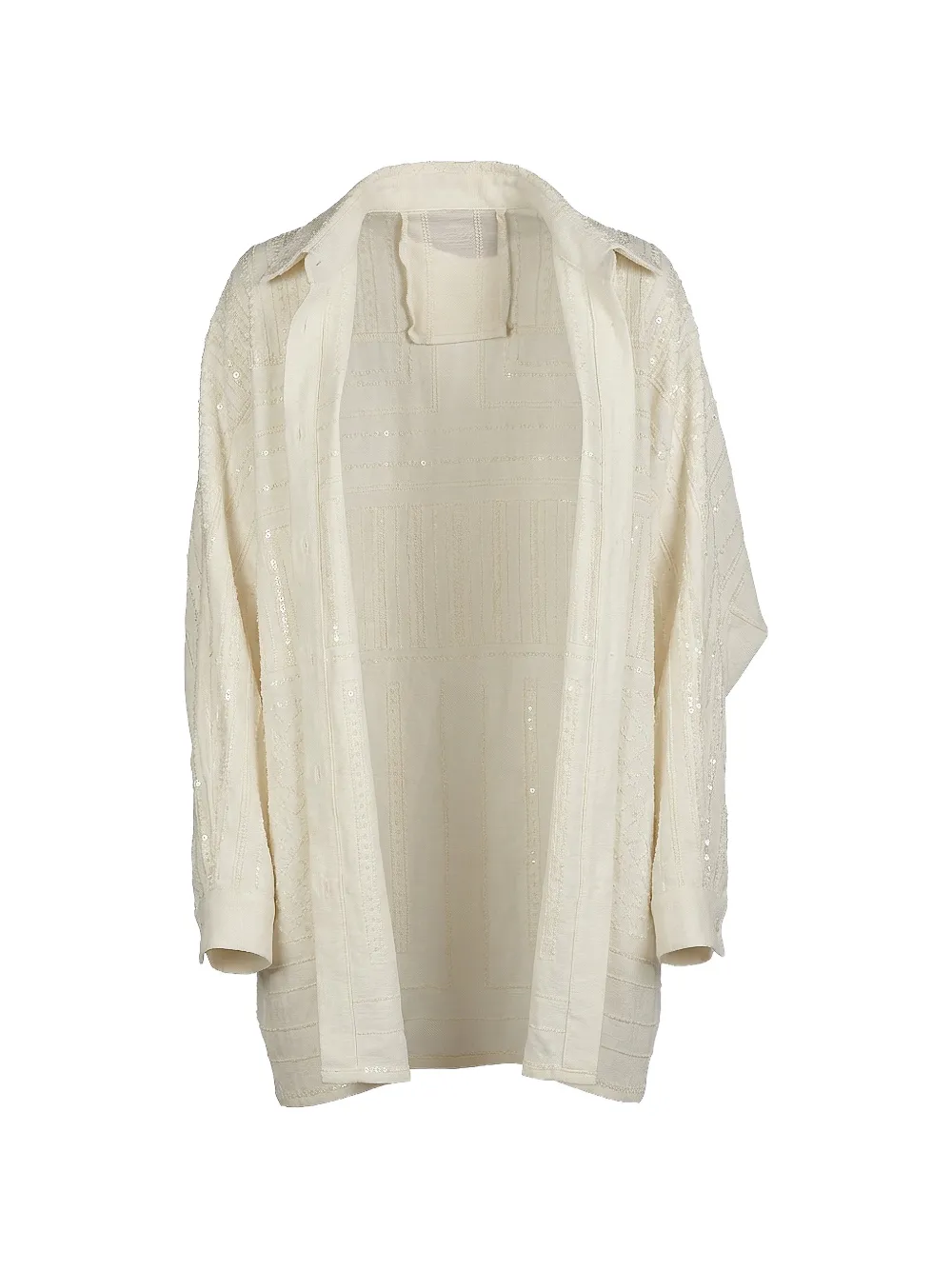 Valentino Garavani Overhemd met pailletten Beige