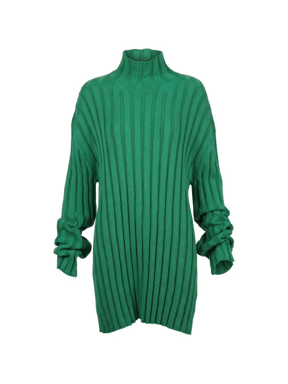 Valentino Garavani ribbed turtleneck sweater - Green