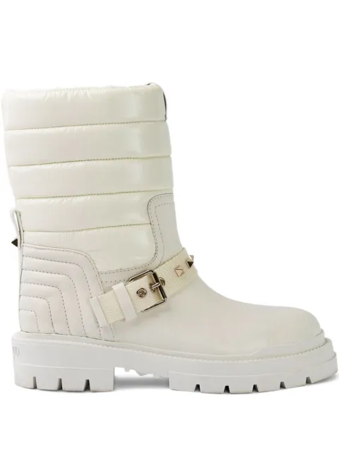 Valentino Garavani studded buckle boots