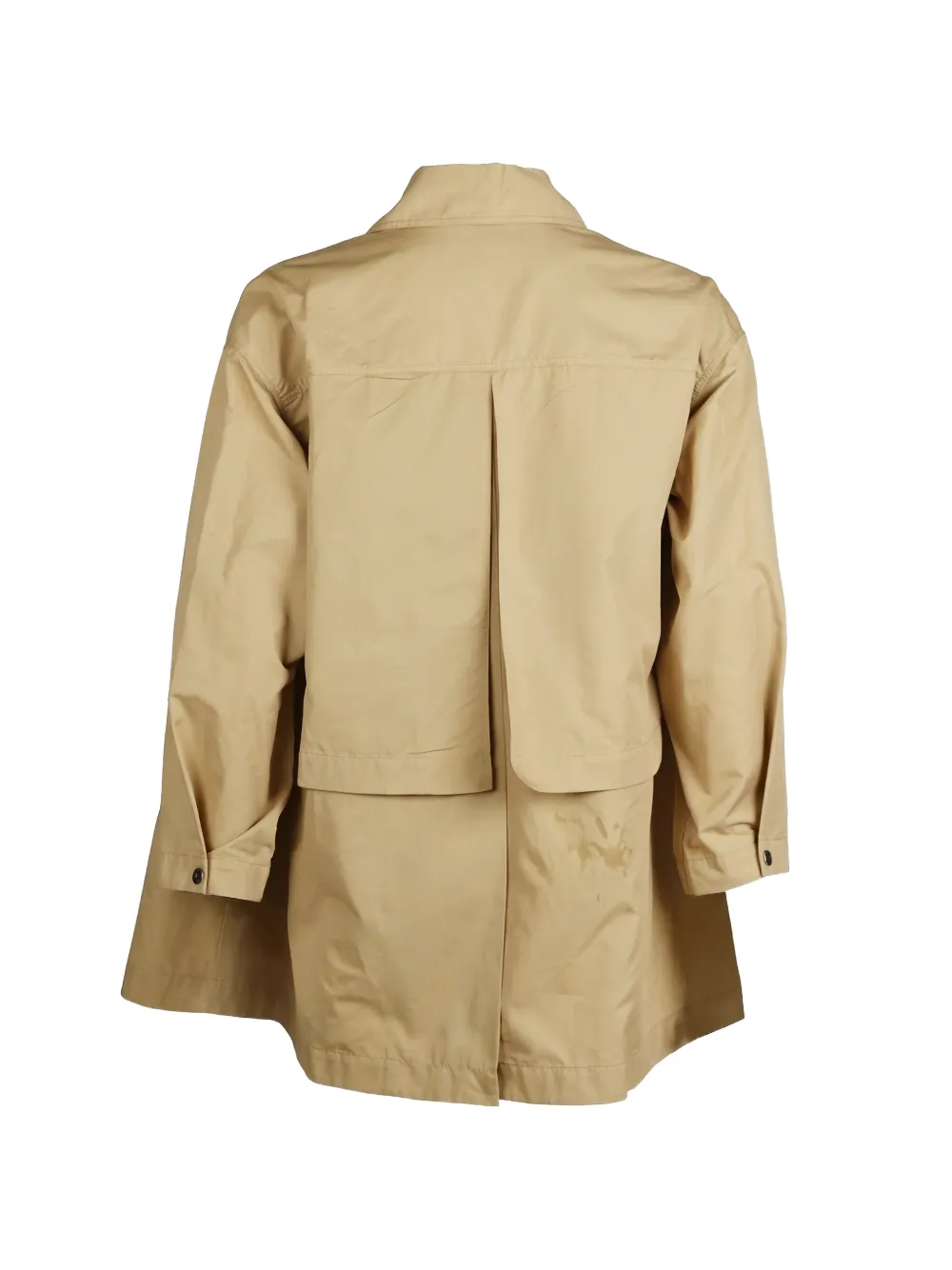 Valentino Garavani Jas met knopen en vlakken Beige