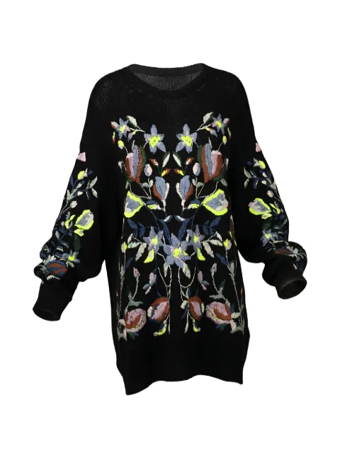 Valentino Garavani floral-embroidered sweater