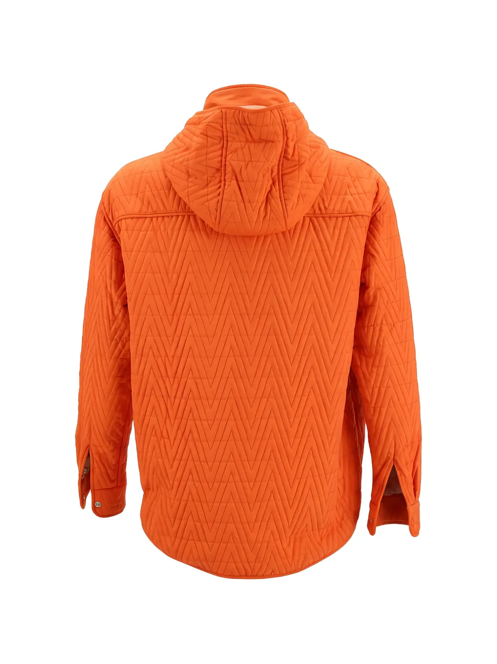 Valentino Garavani Donsjack met capuchon en knopen Oranje