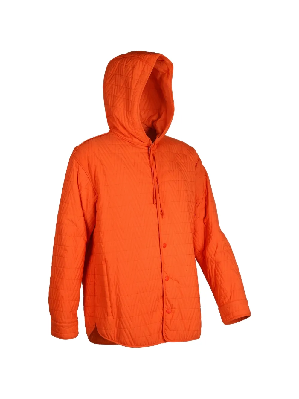 Valentino Garavani Donsjack met capuchon en knopen Oranje